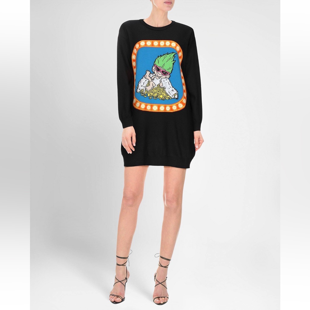 Moschino Dress Size Xxs Nwt.